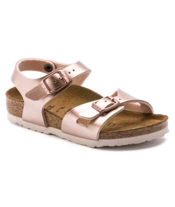 Birkenstock Rio Metallic Copper la livraison gratuite