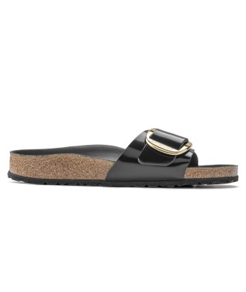 Birkenstock Madrid Big Buckle Black vente chaude votre 