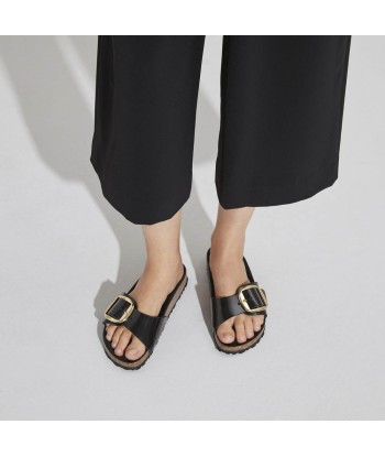 Birkenstock Madrid Big Buckle Black vente chaude votre 