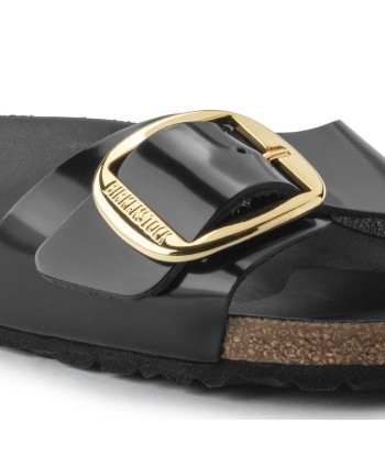 Birkenstock Madrid Big Buckle Black vente chaude votre 