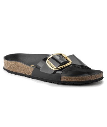 Birkenstock Madrid Big Buckle Black vente chaude votre 