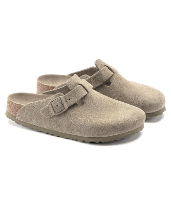 Birkenstock Boston Fadded Khaki Par le système avancé 