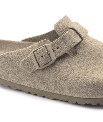 Birkenstock Boston Fadded Khaki Par le système avancé 