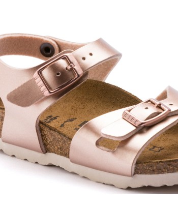 Birkenstock Rio Metallic Copper le des métaux précieux