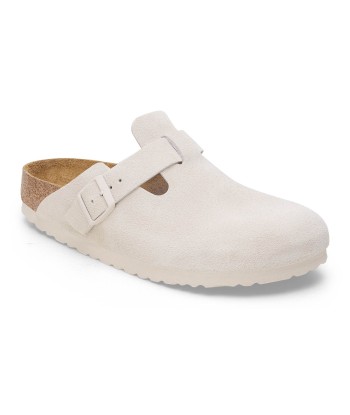 Birkenstock Boston Antique White de pas cher