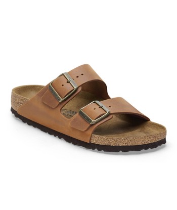 Birkenstock Arizona LEOI Cognac france