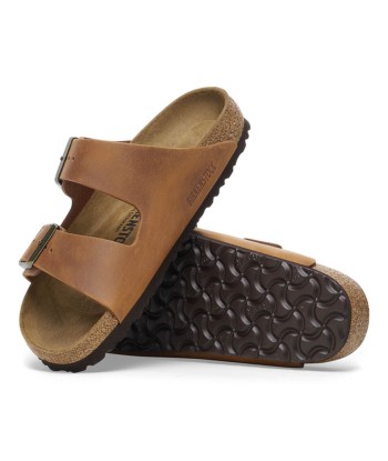 Birkenstock Arizona LEOI Cognac france