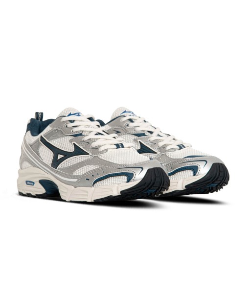 Mizuno MXR Snow White Majolica Blue Silver de pas cher