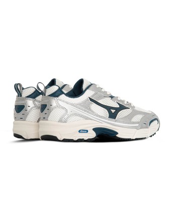 Mizuno MXR Snow White Majolica Blue Silver de pas cher