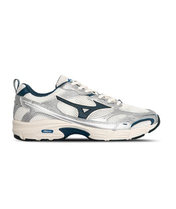 Mizuno MXR Snow White Majolica Blue Silver de pas cher