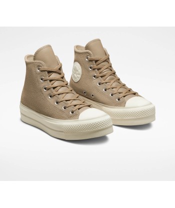 Converse Chuck Taylor All Star Lift Platform Suede basket pas cher