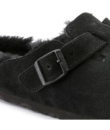 Birkenstock Boston Shearling Suede Leather Comparez et commandez 