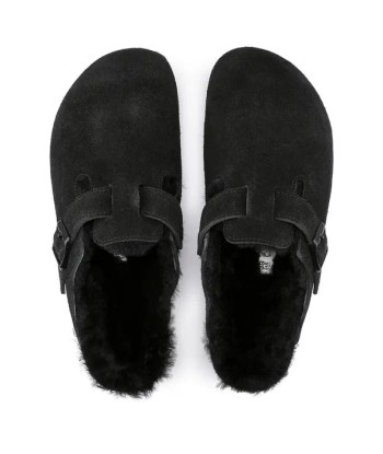 Birkenstock Boston Shearling Suede Leather Comparez et commandez 