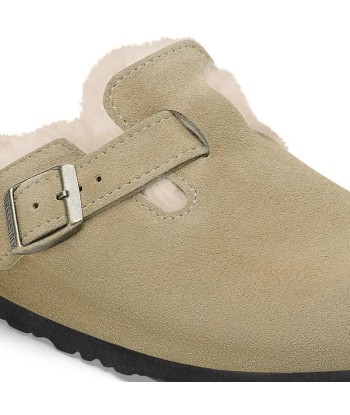 Birkenstock Boston Shearling Suede Leather pas cher chine