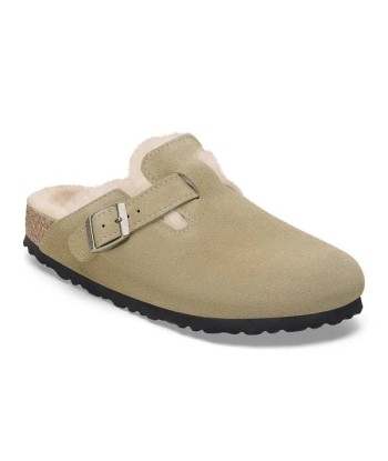 Birkenstock Boston Shearling Suede Leather pas cher chine