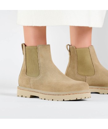 Birkenstock Highwood Suede Leather en linge