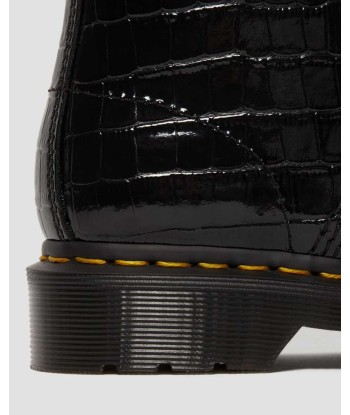 Dr. Martens Boots 1460 en cuir verni gaufré effet croco Par le système avancé 