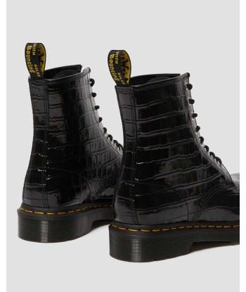 Dr. Martens Boots 1460 en cuir verni gaufré effet croco Par le système avancé 