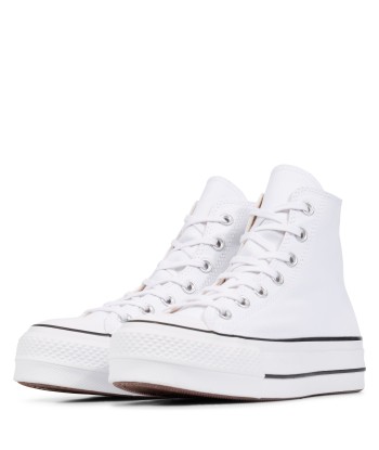 Converse Chuck Taylor All Star Platform Hi blanc de la marque