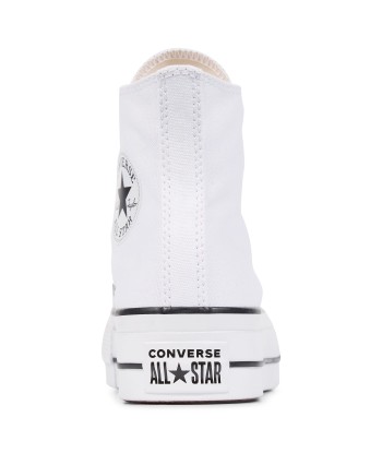 Converse Chuck Taylor All Star Platform Hi blanc de la marque