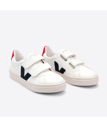 Veja Small Esplar Velcro White Nautico Pek Venez acheter