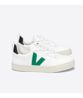 Veja V-10 Lace CWL White Emeraude Cadet en linge