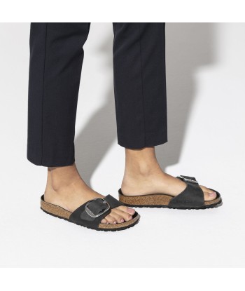 Birkenstock Madrid Big Buckle Noir de l' environnement