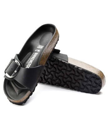 Birkenstock Madrid Big Buckle Noir de l' environnement