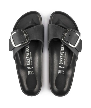 Birkenstock Madrid Big Buckle Noir de l' environnement