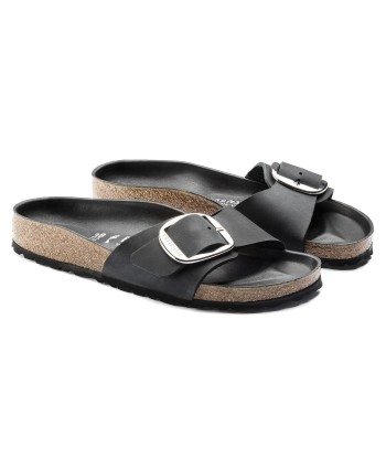 Birkenstock Madrid Big Buckle Noir de l' environnement