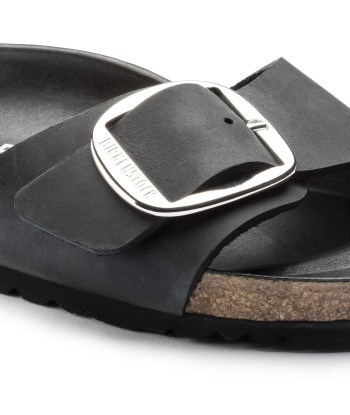 Birkenstock Madrid Big Buckle Noir de l' environnement