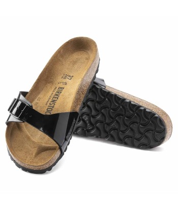 Birkenstock Madrid Noir Patent france