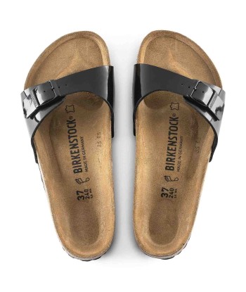 Birkenstock Madrid Noir Patent france